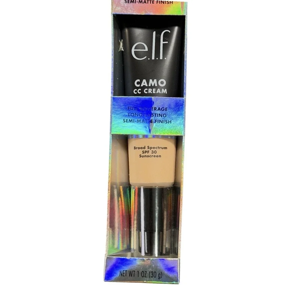 ELF Camo CC Cream Foundation SPF 30 #84916 MEDIUM 310 C 1.05 oz. NIB Exp. 25-07